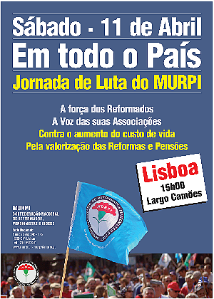 11 Abril - Jornada de luta do Murpi reduzido
